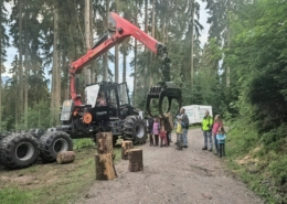 Infoabend Stämme stapeln mit Welte