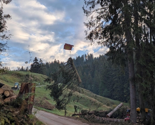 Seilbahnbetrieb Holzschlag Züsenegg