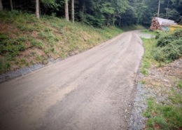 Strasse Gläsichopf nach PU-Projekt